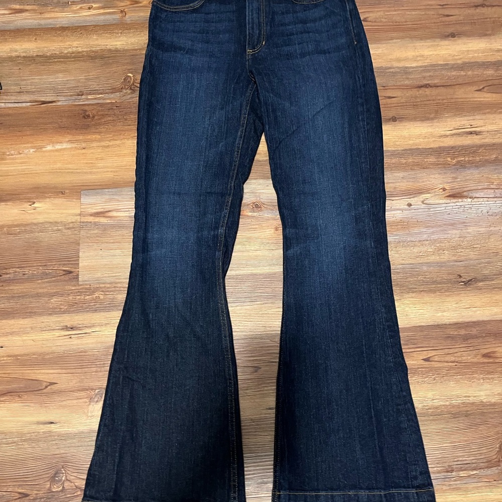 Kimes Ranch Deep Indigo Flare Jeans